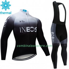 Maillot Cyclisme Hiver + Collant à Bretelles 2019 TEAM INEOS N003